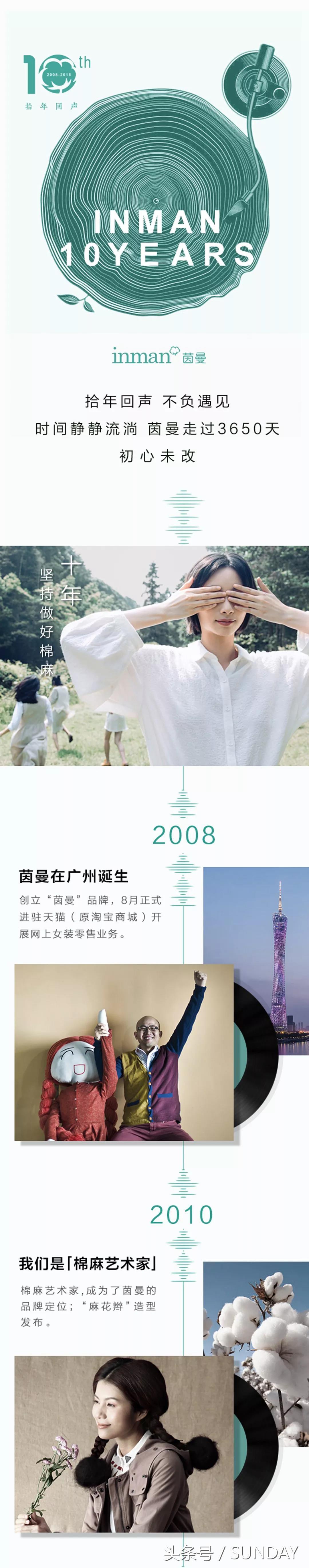 茵曼十周年,茵曼logo