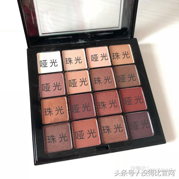 nyx16色眼影03画法,nyx16色眼影盘值不值得买