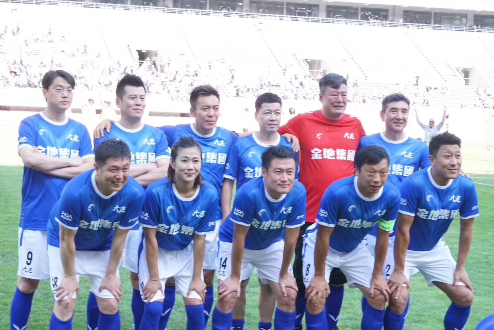 谭校长汕头足球赛,香港明星足球队访问中山