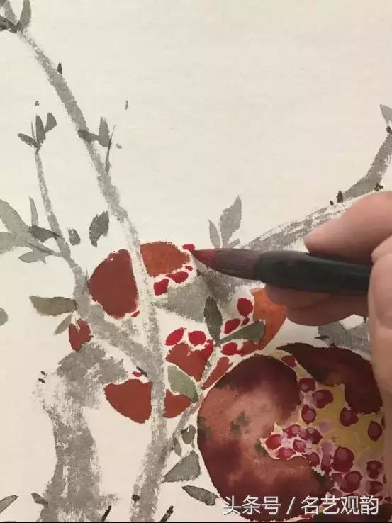 中国画技法之没骨画法的经典范画,没骨画法和写意画的区别