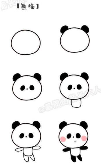 怎样画又萌又简单的小动物简笔画,小动物简笔画简单又漂亮家常做法