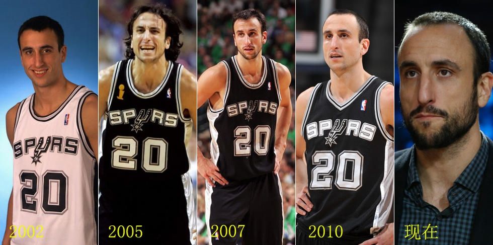 马刺队马努吉诺比利几号,马刺王朝马努吉诺比利