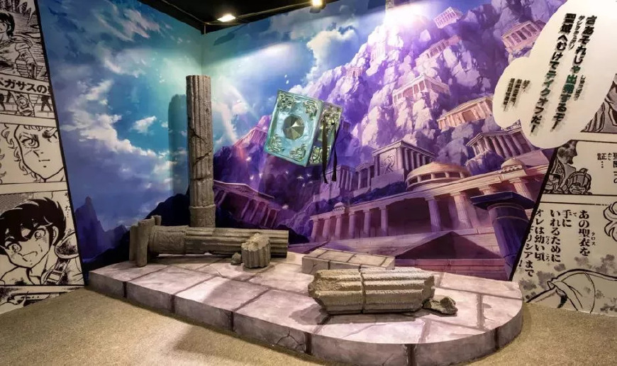 圣斗士星矢三十周年展览上海,圣斗士星矢燃烧银河战争篇