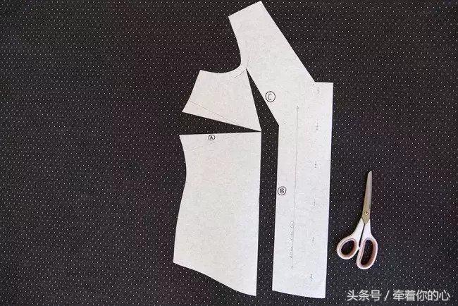 胸围大肩宽小如何制版,3尺6胸围裁剪教程