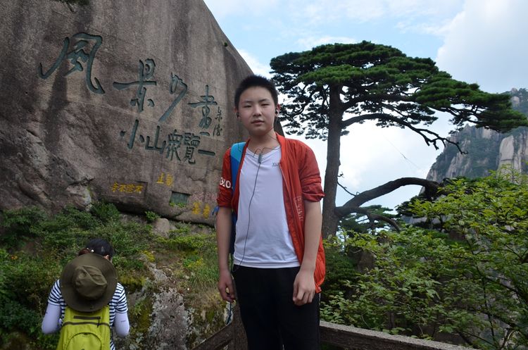 八月的黄山风景,独一无二的一品黄山