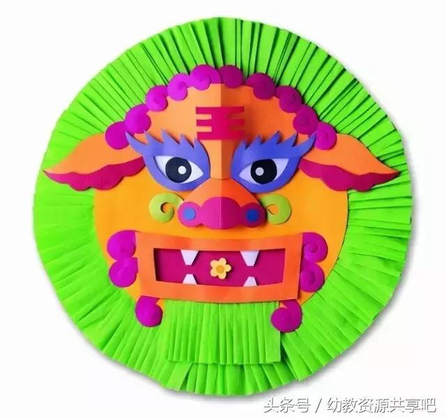 幼儿园粘墙上创意手工简单,幼儿园老师手工粘贴作品