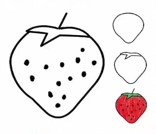 学一学，画一画，各种水果简笔画大全（为孩子收藏）