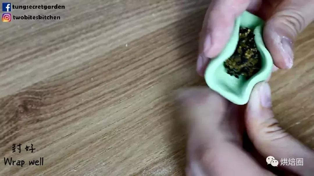 自制入口即化宝宝吃的酥米饼,中秋节不做月饼做绿豆糕