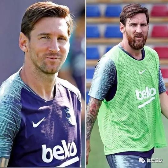 梅西刮胡子了,梅西刮胡子拿金球