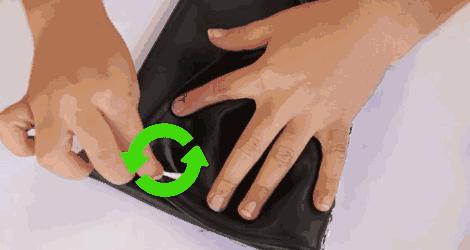 她拿这个擦一擦包包,立马变得和新的一样!