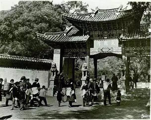 丽江古城老照片90年代,丽江永胜县城老照片