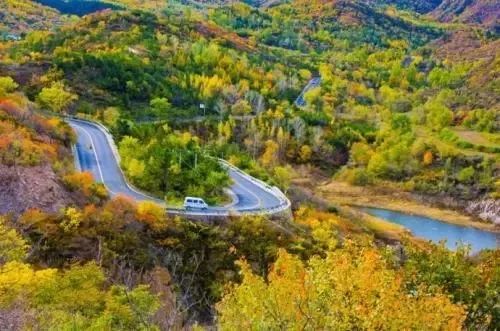 京西秋天最美的公路,北京秋天最美自驾公路