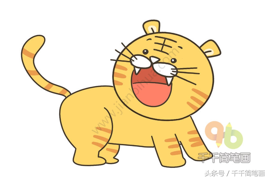 动物园大门简笔画简单又好看,动物园里的熊简单又帅气简笔画