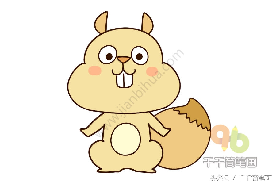 动物园大门简笔画简单又好看,动物园里的熊简单又帅气简笔画