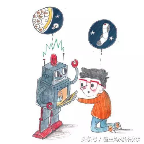 糖虫妈妈讲故事贝贝熊系列,儿童绘本故事月亮的夜晚