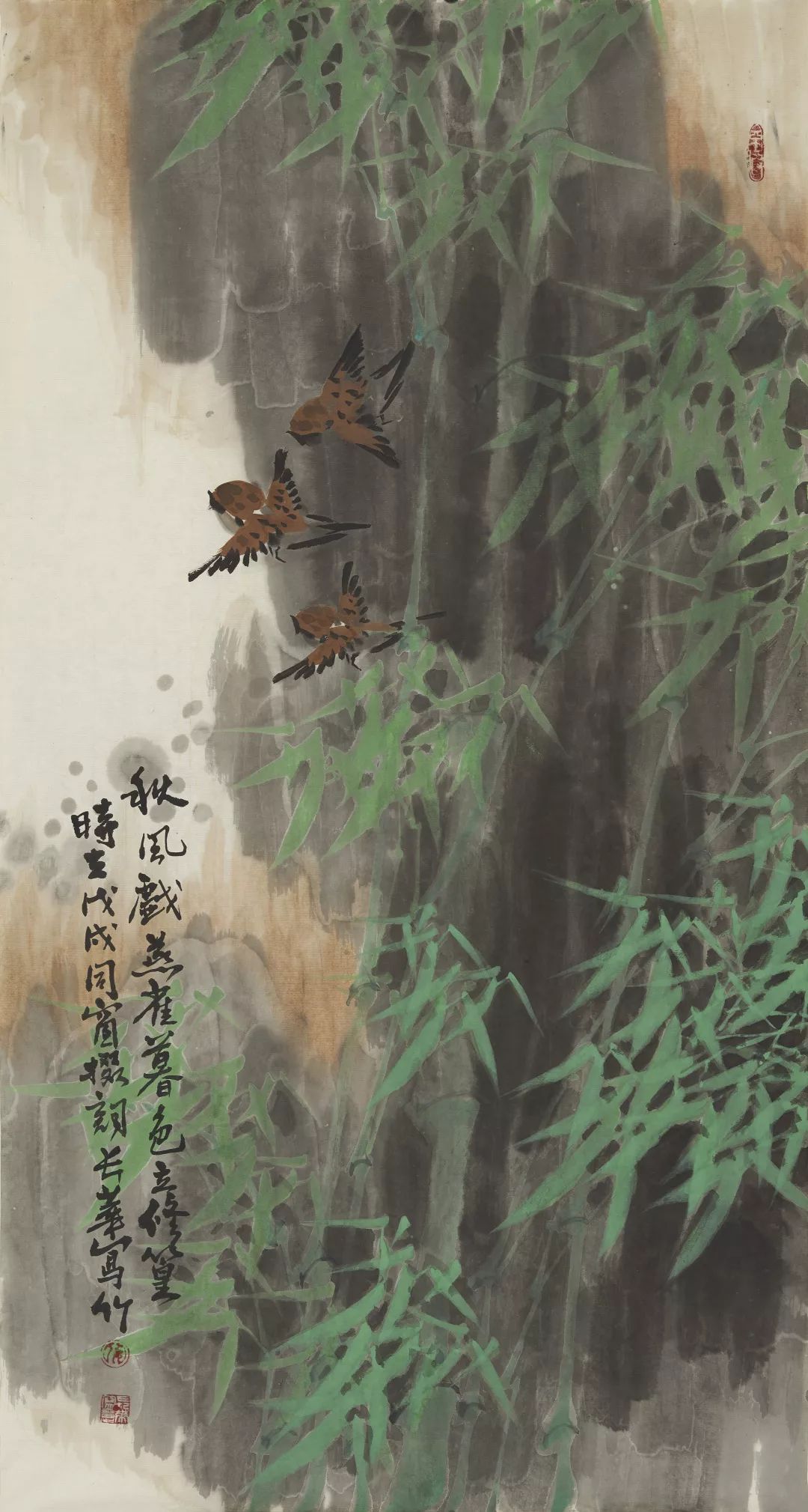 艺术长安：竹之韵一一仇长华墨竹网展