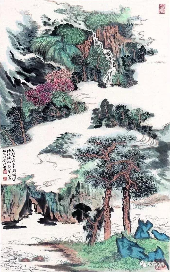 国画精品100幅动态,国画十大名家作品图片