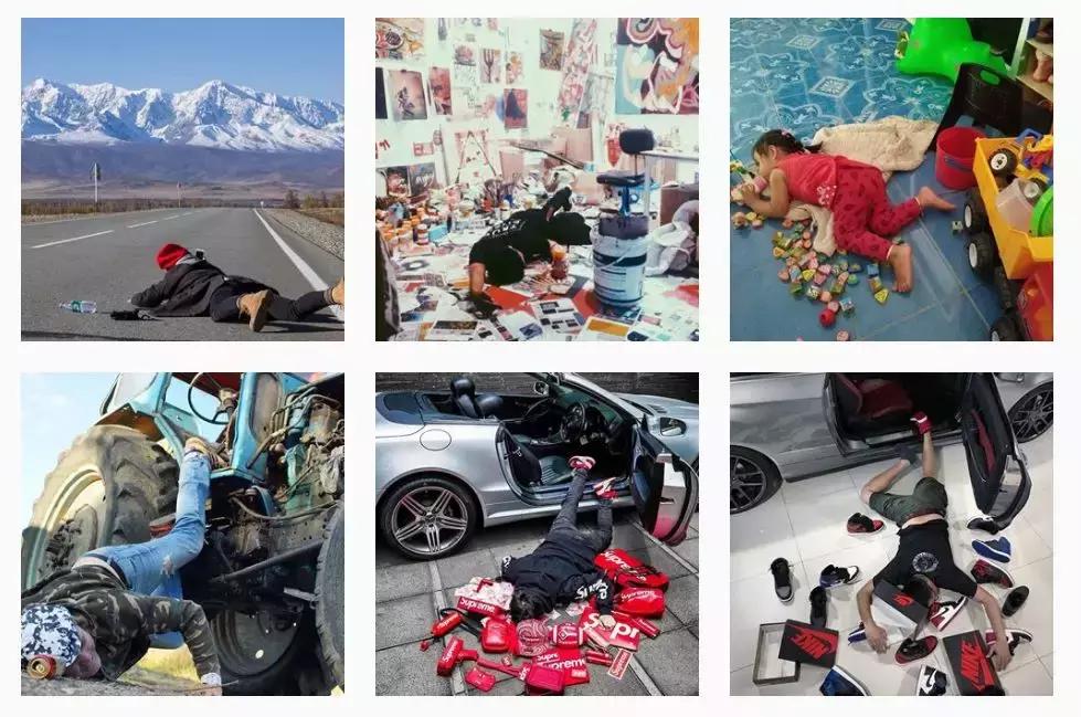 跌倒炫富,土豪上台摔倒