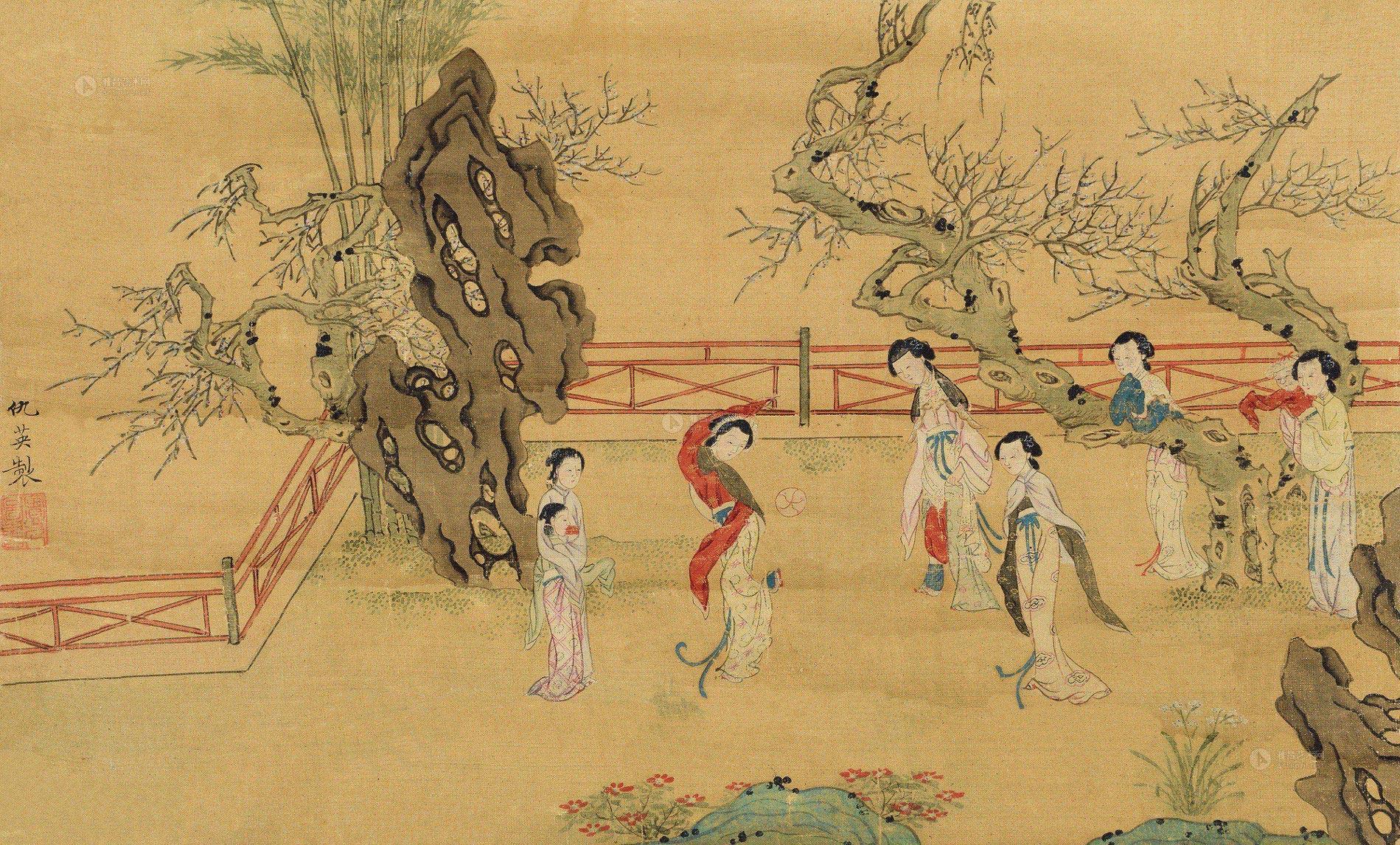 行走在古诗词里的女球员文/雨林