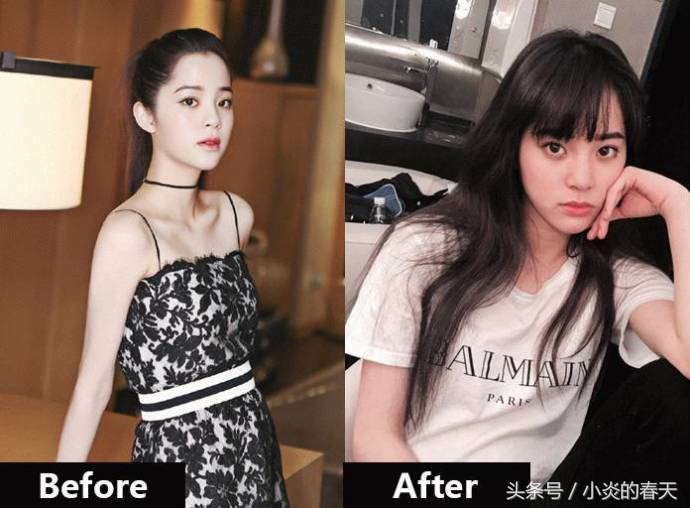 混乱的刘海发型,发型潮流不烫不染