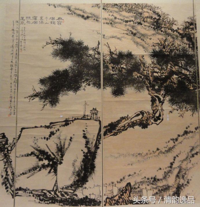 潘天寿花鸟画作品欣赏图文,潘天寿花鸟真迹一百幅大赏