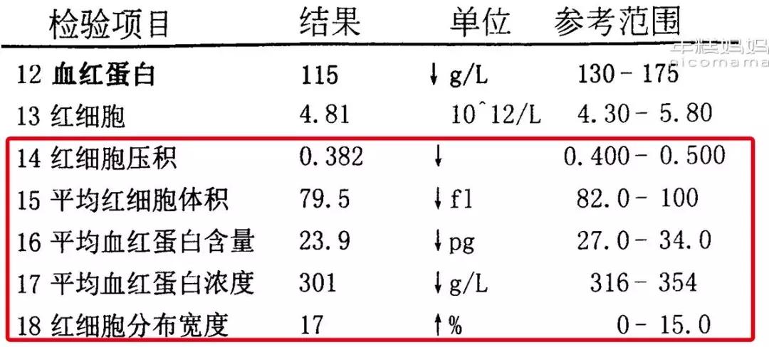 小孩有没有贫血怎么看血项,小朋友有没有贫血看哪个指标