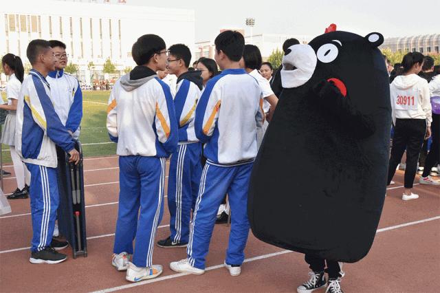 渭南青少年运动会开幕式,渭南市三贤中学运动会开幕式