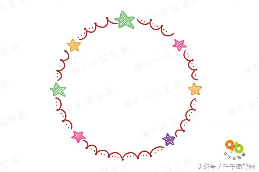 手账边框简单可爱分界线,手账中用的简易边框精美好看可爱