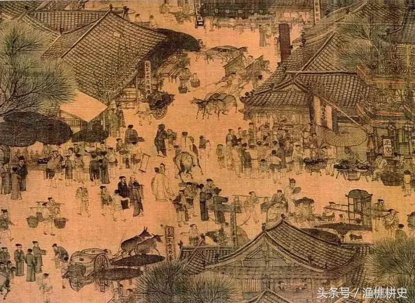 宋朝清明上河图外卖,原来古代也有外卖
