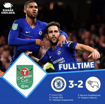 *底卧**还是艺人？切尔西德比郡联赛杯无间道戏精贡献诡异乌龙