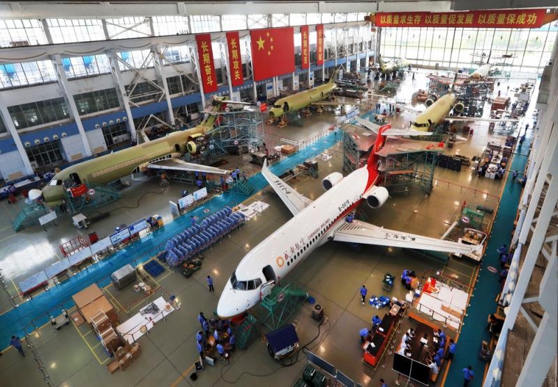 c919飞机国内产业链,国产c919飞机订单