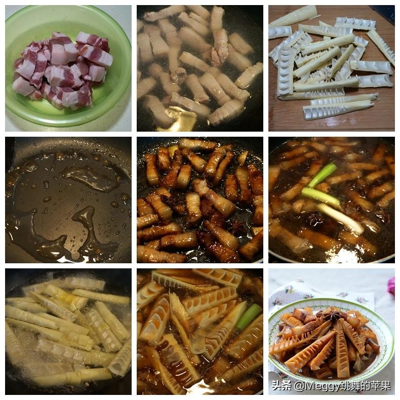新鲜春笋的10种家常做法,春笋的六种家常做法