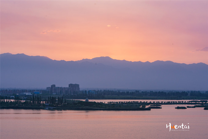 银川看日落打卡地,银川欧式景点
