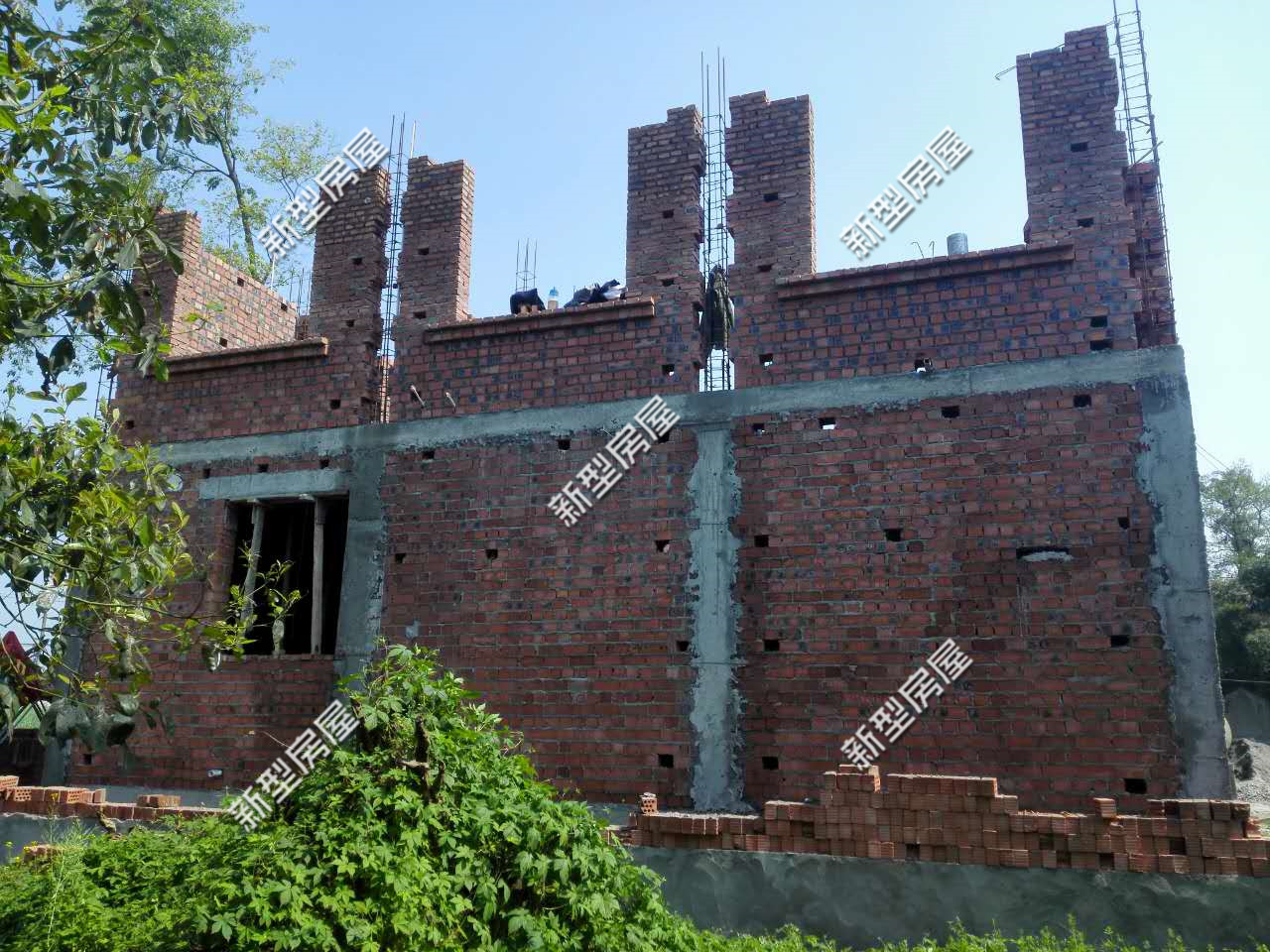 农村自建房有问题怎么办,包工包料没有用构造柱算不算危房