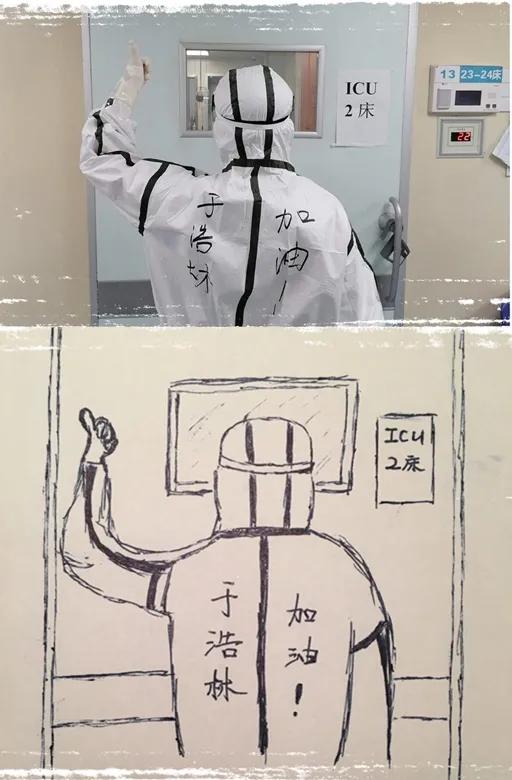 希望永远不会停下！这位护士小姐姐，画出了ICU的温暖~
