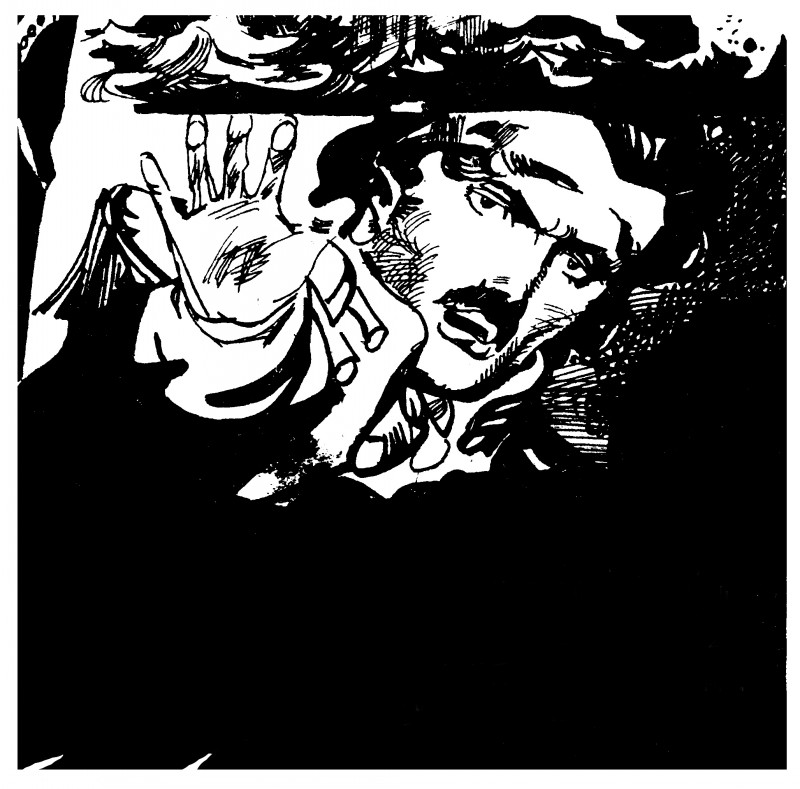 中国短篇连环画百部选欣赏（64）《一场赌博》高燕绘画