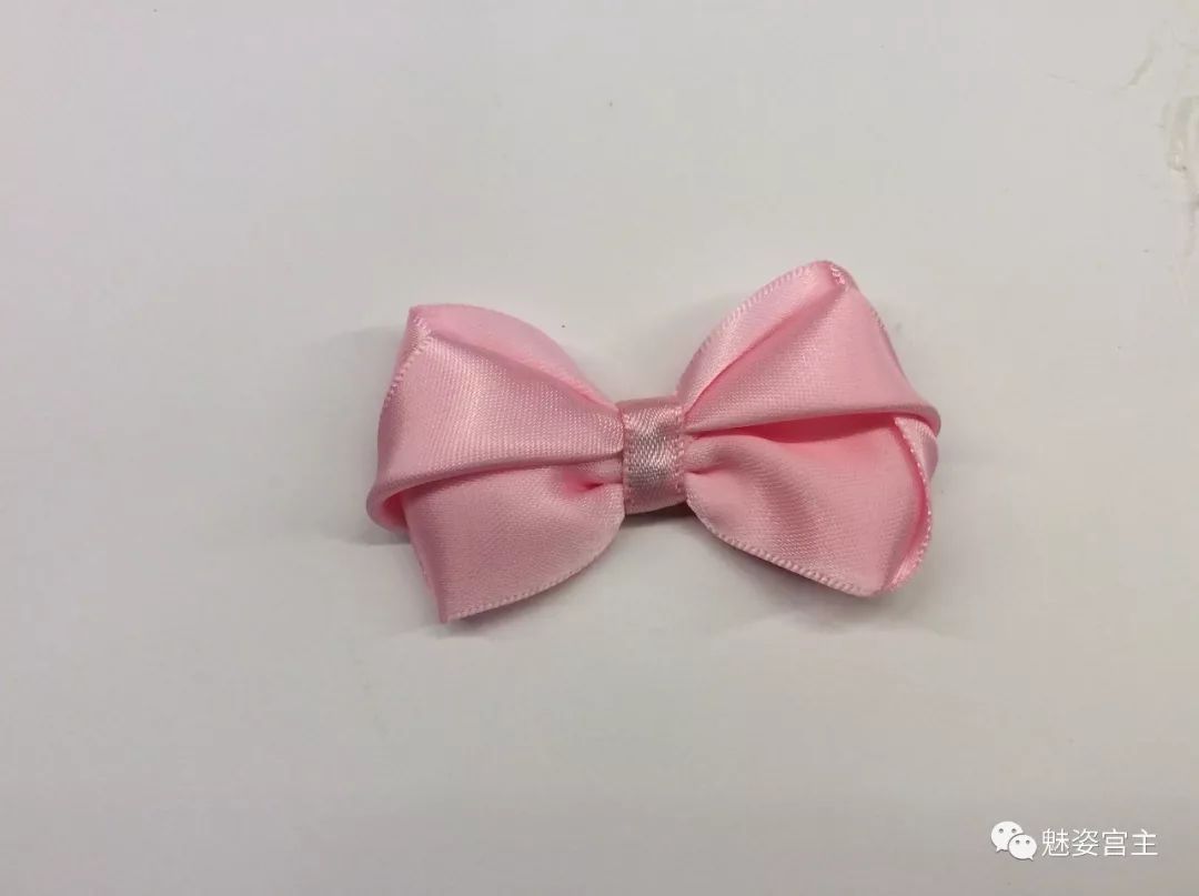 丝带做蝴蝶发夹图片,手工丝带花发夹制作