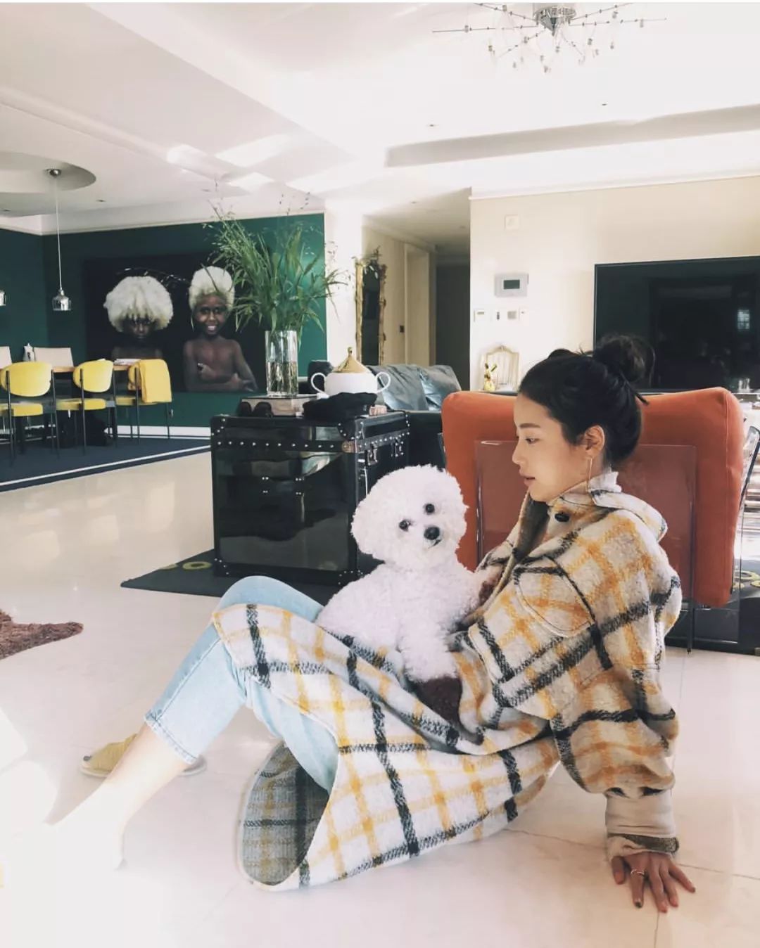 欧美时尚博主穿搭示范冬,韩系慵懒风冬季穿搭博主