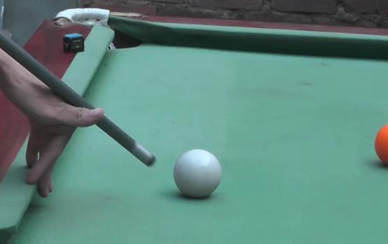 台球的跳球怎么打,台球新手跳球