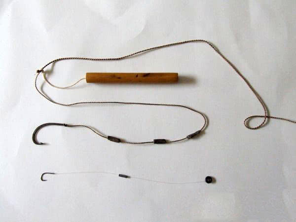 收藏过的钓鱼视频,几十年前的鱼竿钓鱼