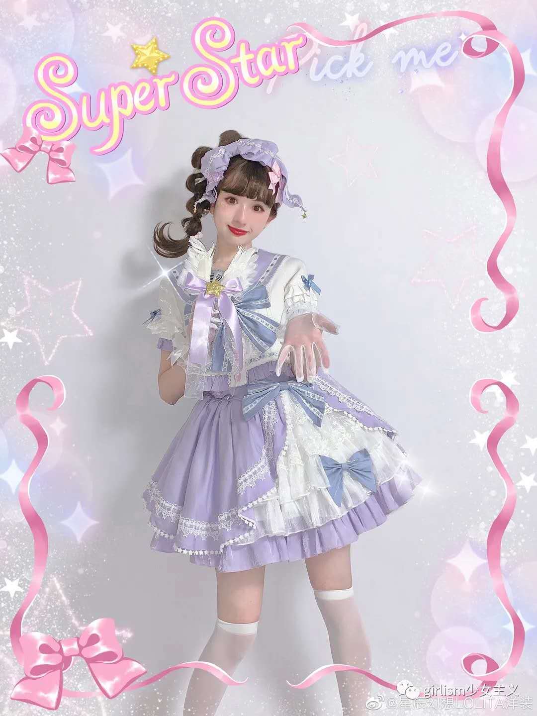 童趣风lolita,日常又优雅甜美的lolita