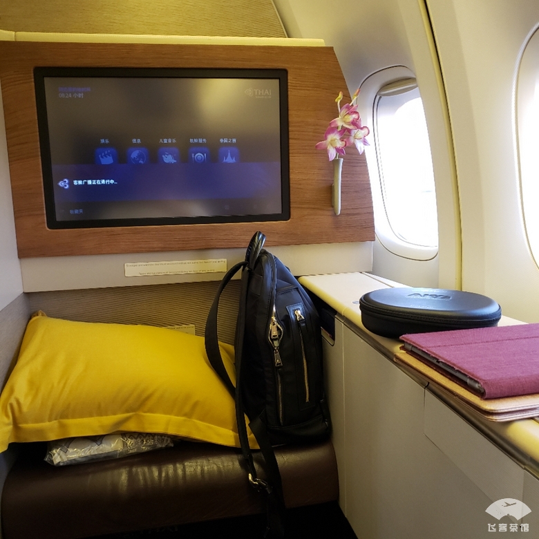 打卡泰航波音747头等舱，贴心空姐疯狂投喂，大龙虾鱼子酱吃到撑