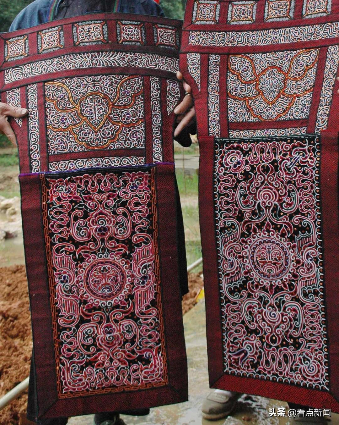 纯手工水族马尾绣,水族马尾绣传承千年的活化石