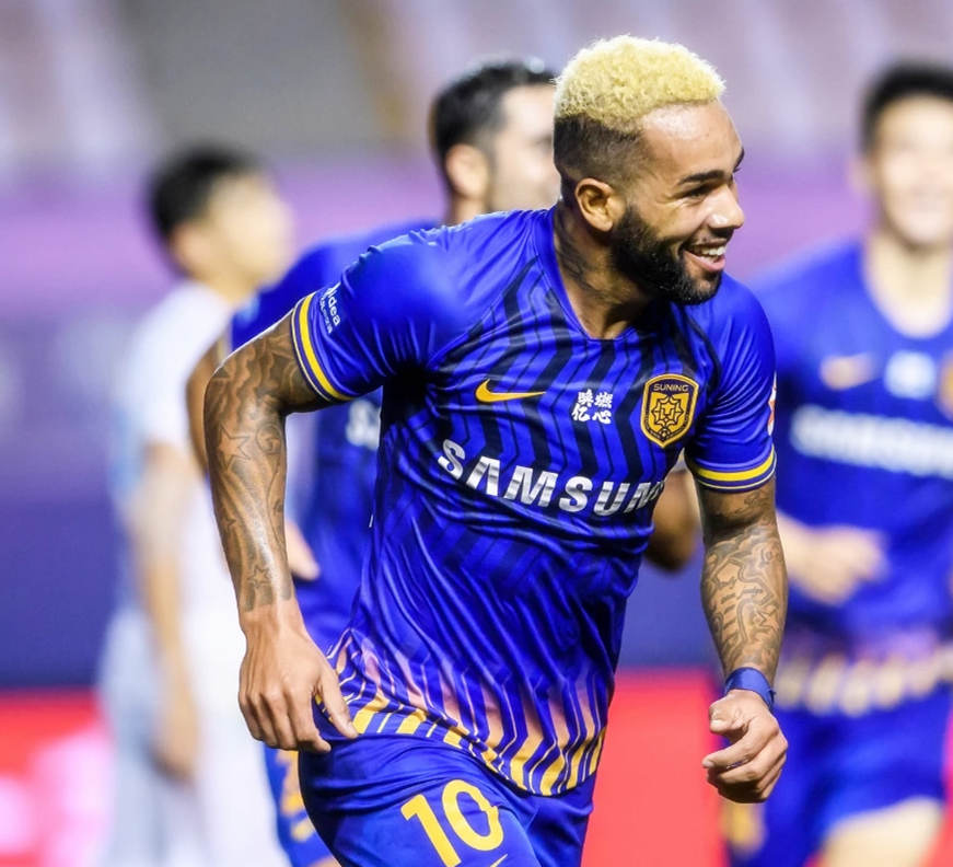 特谢拉被打,特谢拉江苏苏宁时期进球集锦