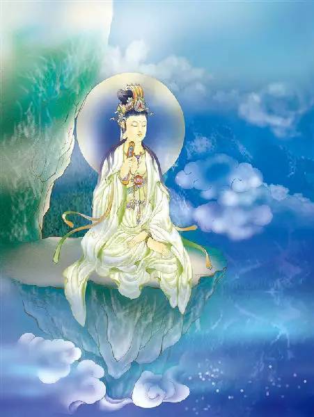 观世音菩萨千种法相,观世音菩萨三十三身相精美大图