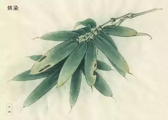工笔画染云技法,工笔画18种技法图解