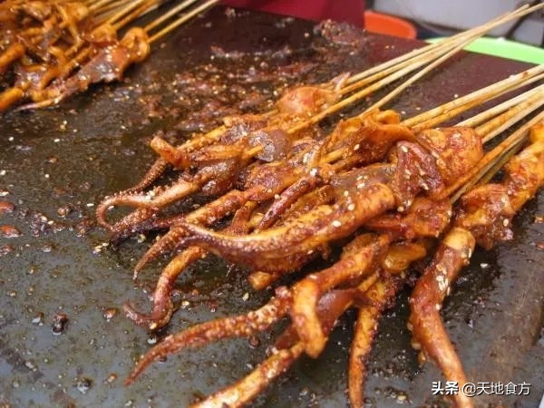 铁板鱿鱼的制作过程,铁板鱿鱼酱料配方及制作过程