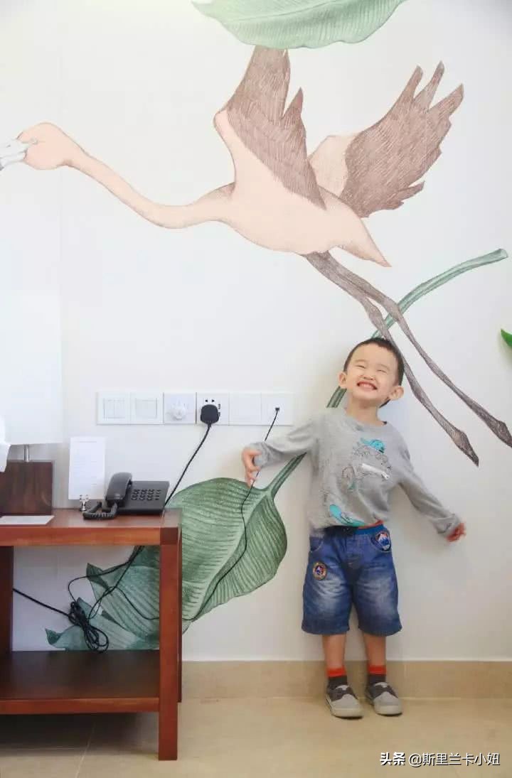 科伦坡淡山茱萸粉ins风酒店：清新艺术气质流行色不仅穿身上