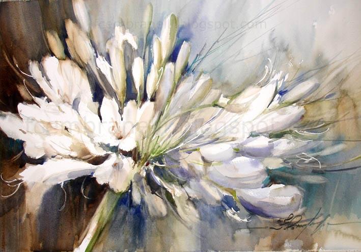 水彩世界画家风景作品,巴西水彩艺术欣赏