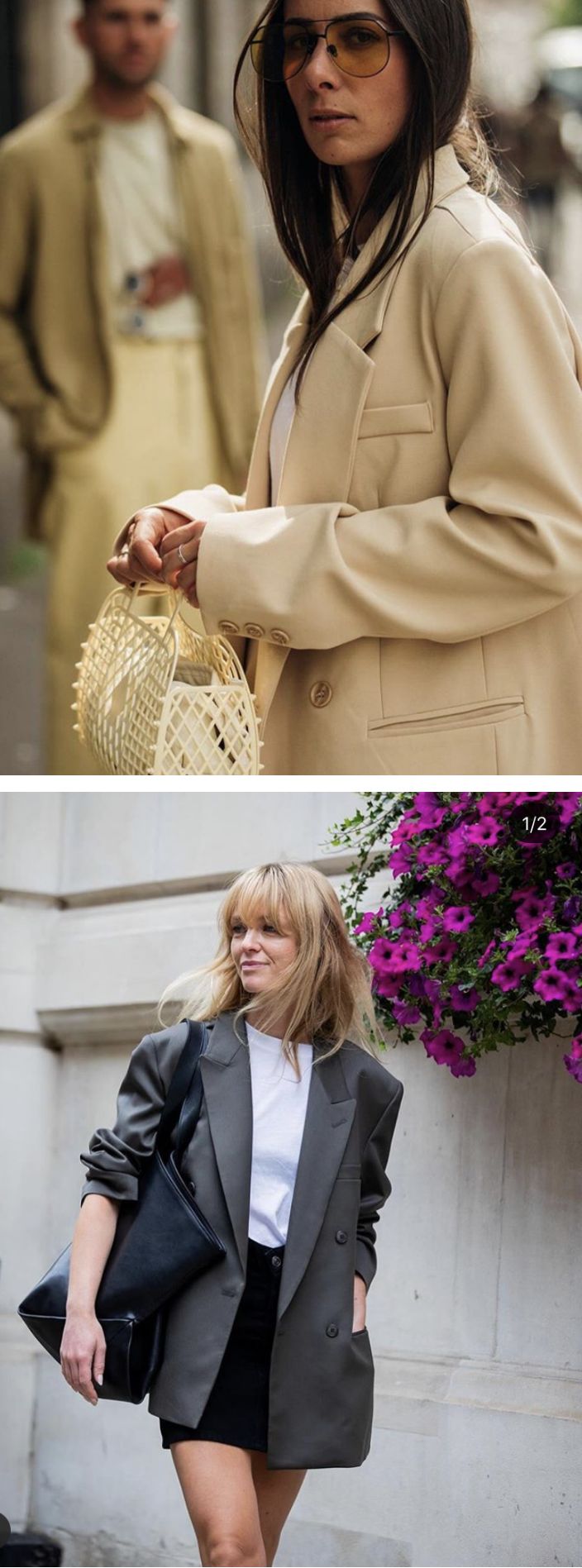 孙艺珍郑丽媛同步营业该看谁？小孩才做选择她们的西装我都要